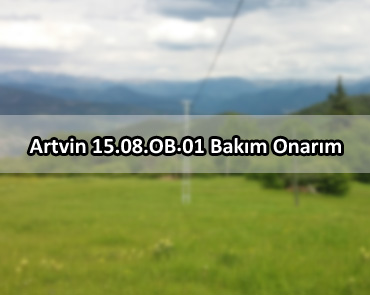 Artvin 15.08.OB.01 Bakım Onarım