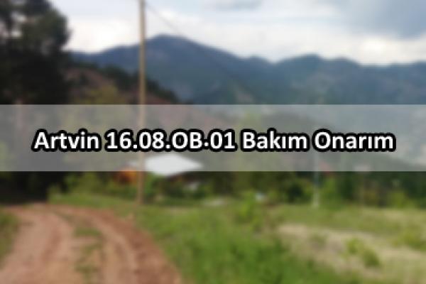 Artvin 16.08.OB.01 Bakım Onarım