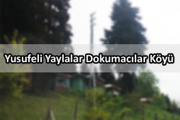 Yusufeli Yaylalar Dokumacılar Köyü