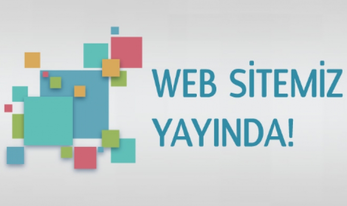 Web sitemiz yayında